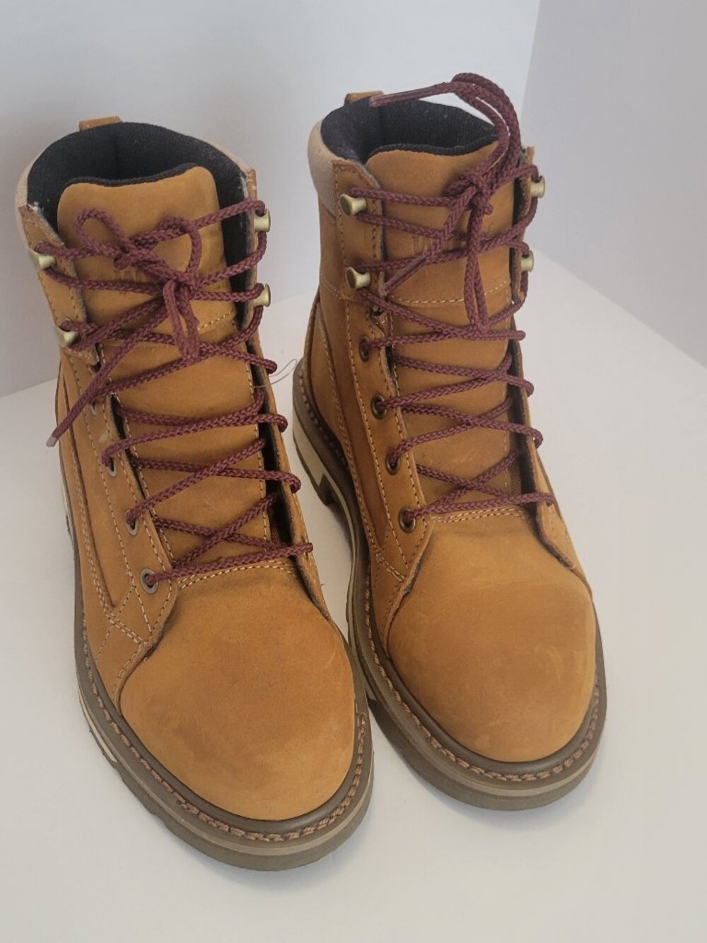 Red Wing Axil Worx Women's Safety Toe Boots Size 6.5M